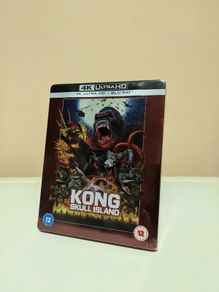 Kong Skull Island 4K Steelbook Rare (Sealed)