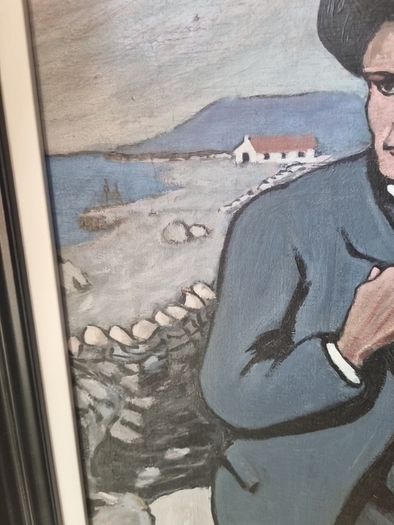 Oil on canvas after Jack B Yeats