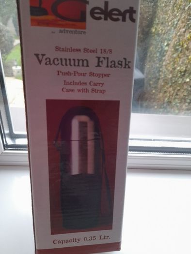 Vacuuum Flask push pour stopper