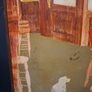 Charming Vintage (1988) Painting (on board) of Pub scene signed by the Artist Image 4