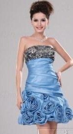 Stunning Baby Blue Dress