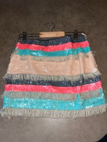 Zara sequin skirt size S