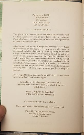 Tales From A City Farmyard by Patrick Boland (Signed)