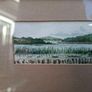 Nice pair of Vintage (1984) framed Minature Watercolour Paintings signed be the Artist Image 5