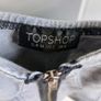 Corset style denim look crop top-UK 6/8 Image 3