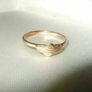 Vintage 14ct Gold Unisex Ring Image 9