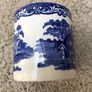 Antique George Jones The Abby Blue Jam Jar Image 2