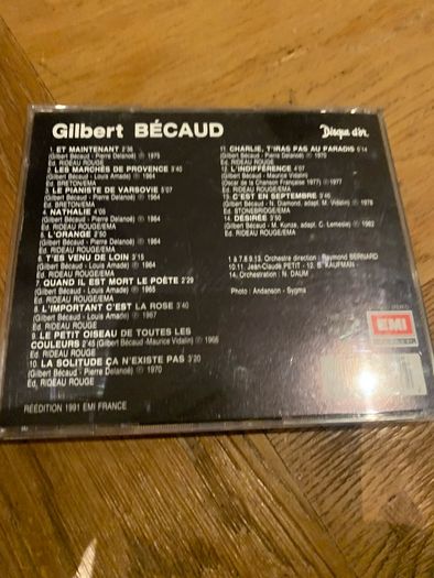 Gilbert Becaud Disque D'Or