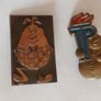 Vintage Metal Advertising Pins x 2 Image 3