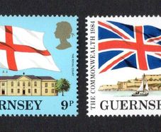 1984 Guernsey Links with Commonwealth Commemorative Stamp Mint Never Hinged (MNH)