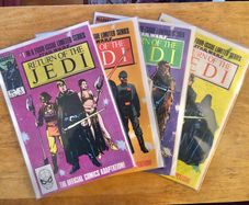 Vintage Star Wars: Return of the Jedi Marvel Comics Set