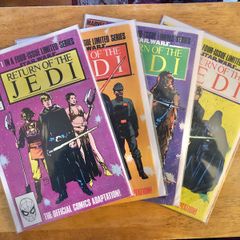 Vintage Star Wars: Return of the Jedi Marvel Comics Set