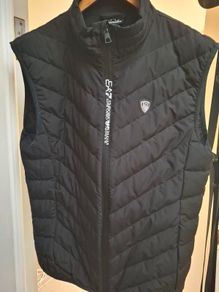 Ea7 Goose Feather Packable Gilet