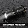 Portable Q5 +COB Mini Work Black 4000LM LED Flashlight Zoom Torch Waterproof Penlight Lighting lantern Camping Lamp Image 5