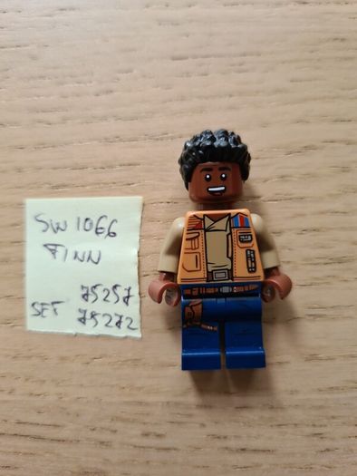 lego sw1066 finn, set star wars 75257, 75272