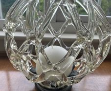New Grange candle holder and candle
