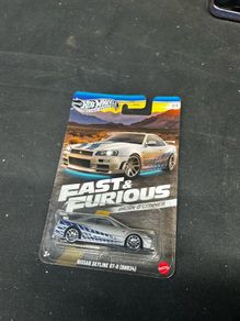 Nissan Skyline R34 Fast And Furious Hot Wheels