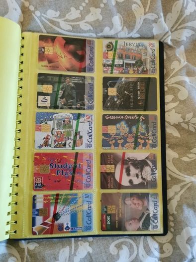 Callcard-Full mint Irish collection available.