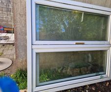 French doors, matching pair of munster joinery double glazed PVC doors, In good condition, no cracks or damage,  will clean up a treat, comes Locks and keys - Dimensions 1800x2100
