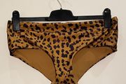H&amp;M Leopard Bikini Bottoms Size 16!