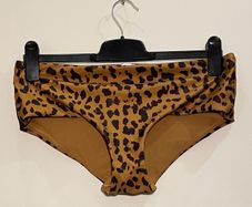 H&M Leopard Bikini Bottoms Size 16!