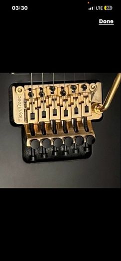 Floyd Rose FRT 1000 Original Tremolo bridge system gold fits Jackson esp charvel Ibanez fender Stratocasters BRAND NEW electric guitar parts accessories