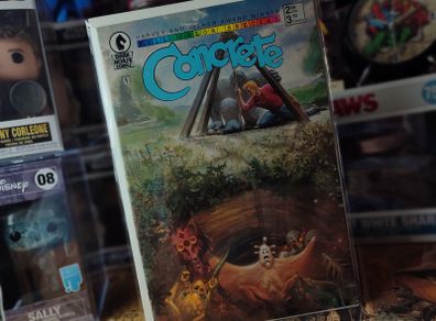 Concrete Full Color Special ! One-shot ! VERY RARE ! First Printing ! Copper Age Comic fro 1989 ! by Dark Horse !