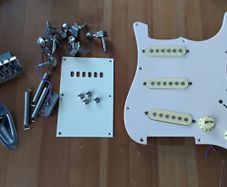 Guitar parts & fully loaded pickguard