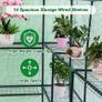 FREE EXPRESS SHIPPING Greenhouse Grow House with 8 Shelves,143 x 216 x 195 cm Image 5
