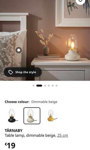 IKEA Dimmable Tarnaby Lamp