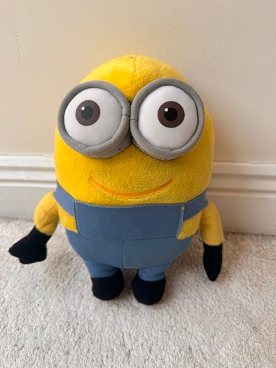 Minion Bob Whitehouse Leisure Soft Plush Despicable Me 2 Minions approx. 28 cm. Used Please see photos