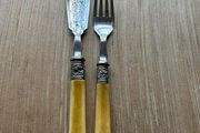 Antique Master Fish Knife and Fork Serving Set