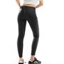 RIVER ISLAND Molly Black Coated Jeans Size 8! Image 5
