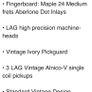 lag jet vintage electric guitar Image 7