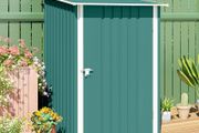 Garden Shed 3.3 x 3.4ft Lean To Steel with Locking Door