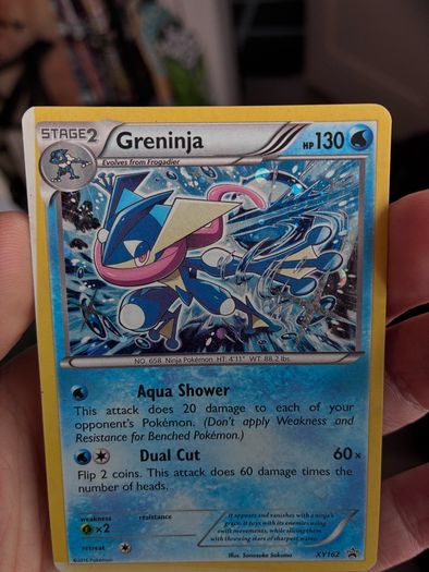 pokemon card Greninja promo