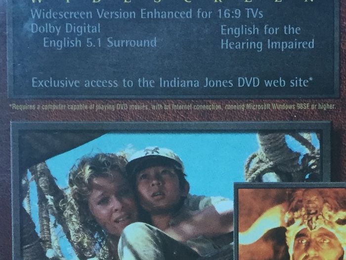 Indiana Jones Trilogy Boxset (Steven Spielberg Films) Harrison Ford [Movie DVD] Academy Award Winner