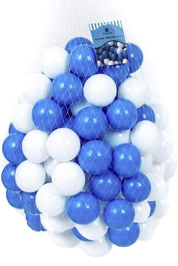 Playballs, Soft Pit Balls for Kids, Small Colourful Plastic Balls, Crush Proof, Smooth Surface and No Sharp Edges, Toxic Free, Multi Pack Baby Approved Playball Set MULTIPLE COLOURS AVAILABLE (FREE POSTAGE)