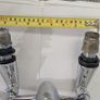 Retro bath mixer with handheld shower head. Image 6