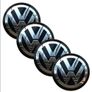 4x VW Volkswagen GTI Black Blue R-line Car Wheel Alloy Center Hub Cap Emblem Badge Sticker 56MM for Volks wagen Image 2