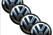 4x VW Car Wheel Alloy Center Hub Cap Emblem Badge Sticker 56MM 65MM 90MM for Volkswagen