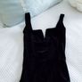 Black Velvet Bodysuit - Size xs Image 7