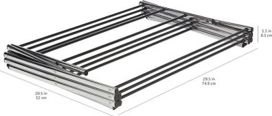 Laundry rackAmazon Basics Foldable Laundry Rack for Air Drying Clothing
