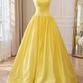Melbourne yellow debs dress Size Large Image 2