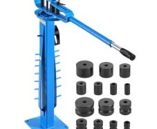 Manual Bending Machine, Pipe Tube Bender with 14 Bending Dies, 200 Heavy-Duty Bending Tool for Copper Aluminum Iron Pipes