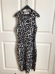 Michael Kors Leopard design dress Size  8/10