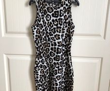 Michael Kors Leopard design dress Size  8/10