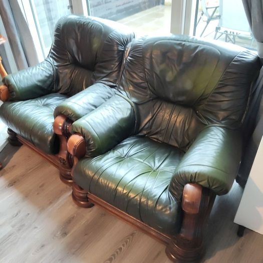 Dutch Oak 3-piece Suite