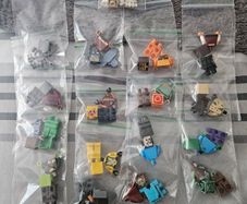 17 x Brand new lego Minecraft minifigures
