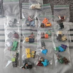 17 x Brand new lego Minecraft minifigures